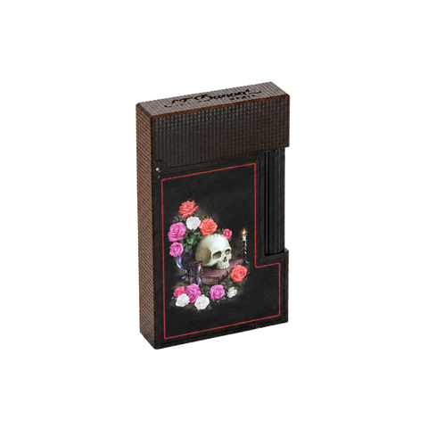 Briquet S.T. Dupont Ligne 2 Memento Mori Black