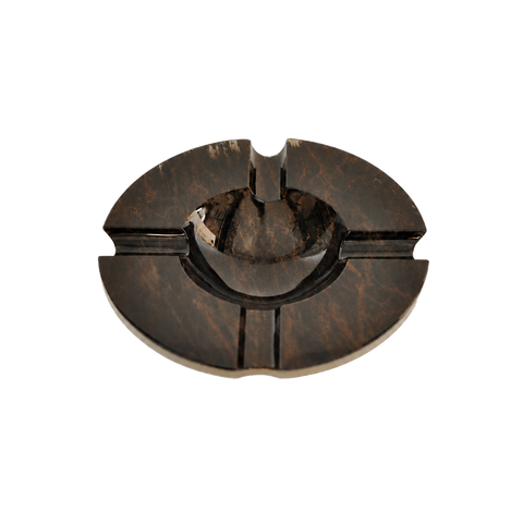 Cendrier Obsidienne 4 cigares Fauve