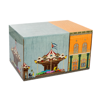 Elie Bleu Casa Cubana Humidor – Carousel – 125 Cigars