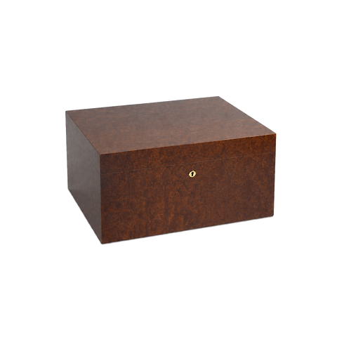 Humidor Elie Bleu Classique – Loupe D’amboine – 200 cigares