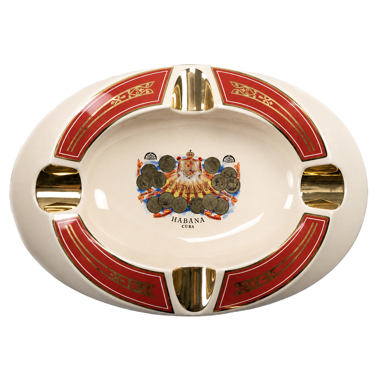 Cendrier H. Upmann Herman 4 cigares