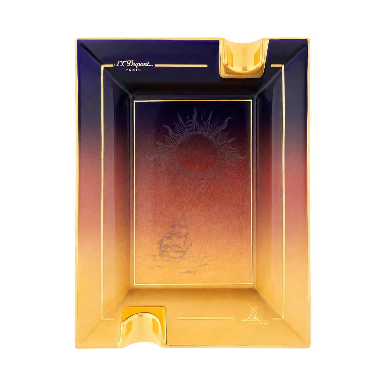 Cendrier S.T. Dupont le Crepuscule – 2 cigares