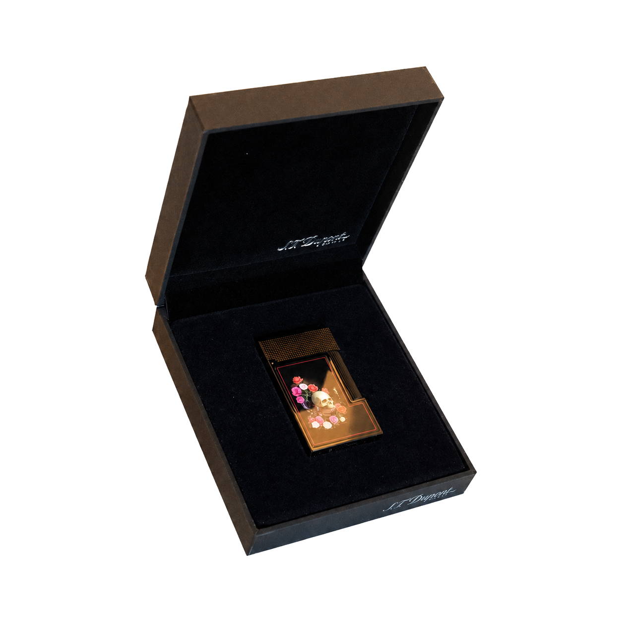 Briquet S.T. Dupont Ligne 2 Memento Mori Black