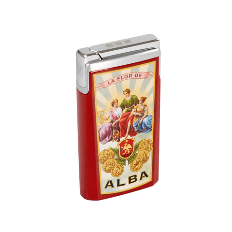 Briquet Elie Bleu Jet J15 Alba Rouge