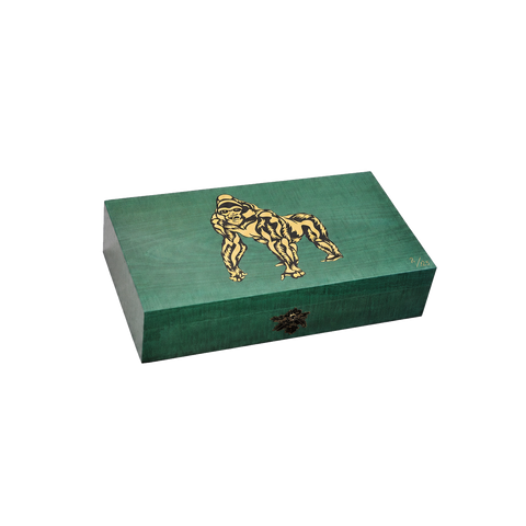 Humidor Elie Bleu Singe Vert – 110 cigares