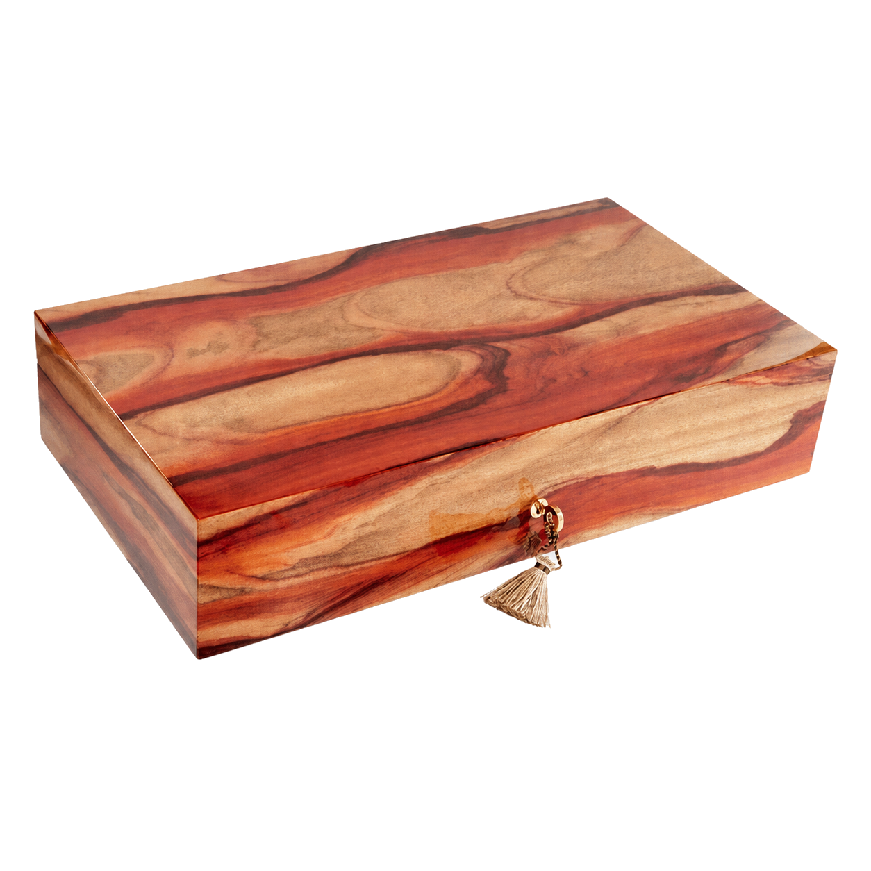 Humidor Elie Bleu Padouk – 110 cigares