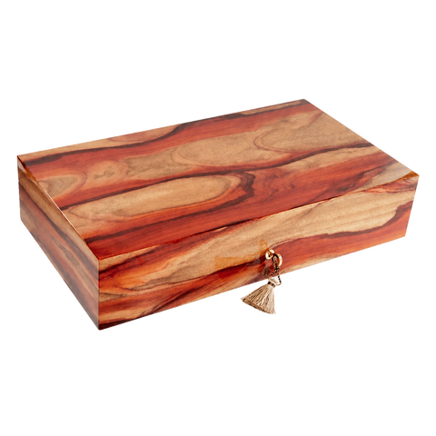 Humidor Elie Bleu Padouk – 110 cigares