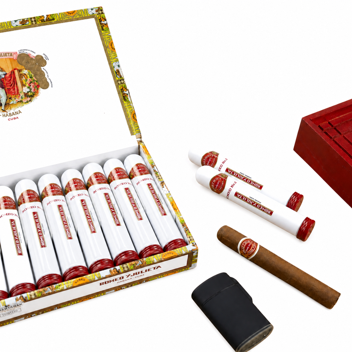 Romeo y Julieta No. 3 Tubos (10)
