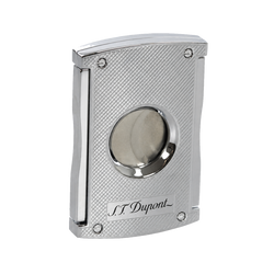 Coupe-cigare S.T. Dupont Maxijet Chrome Quadrillé