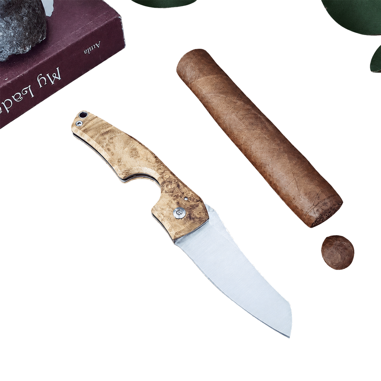 Coupe-cigare Les Fines Lames Le Petit Acacia Burl