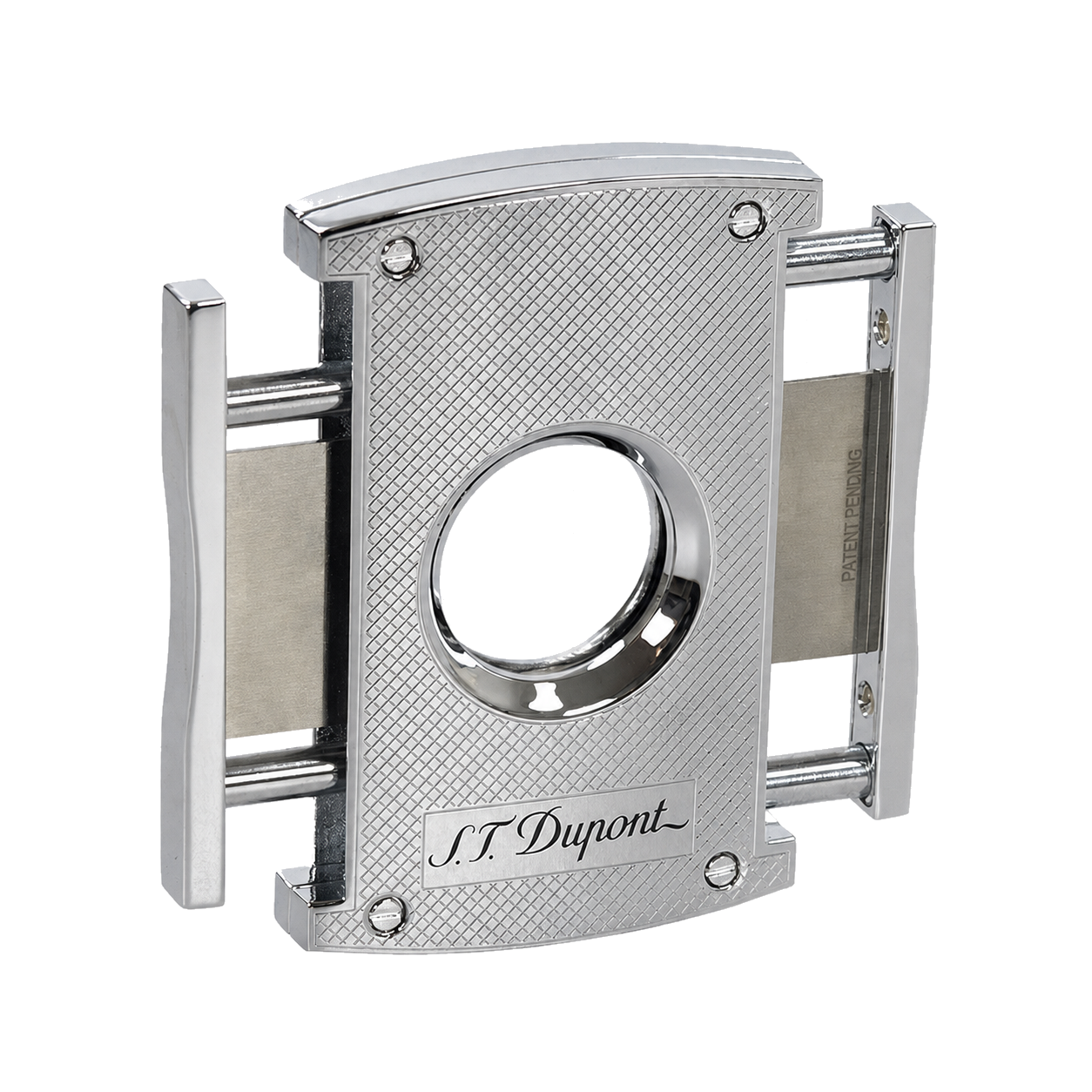Coupe-cigare S.T. Dupont Maxijet Chrome Quadrillé