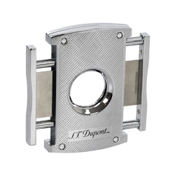 Coupe-cigare S.T. Dupont Maxijet Chrome Quadrillé