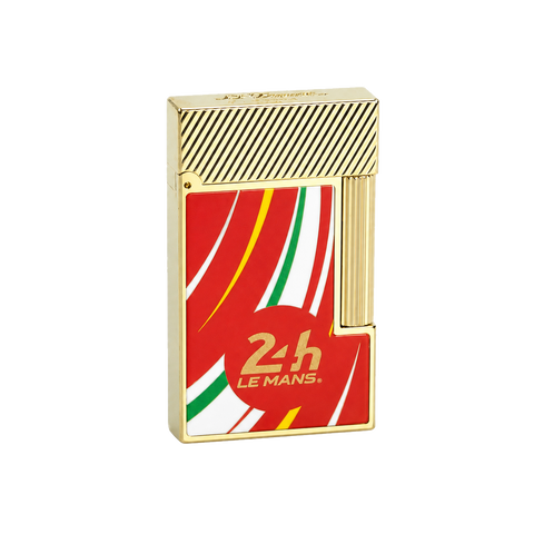 Briquet S.T. Dupont Ligne 2 Cling 24h du Mans Red/Gold