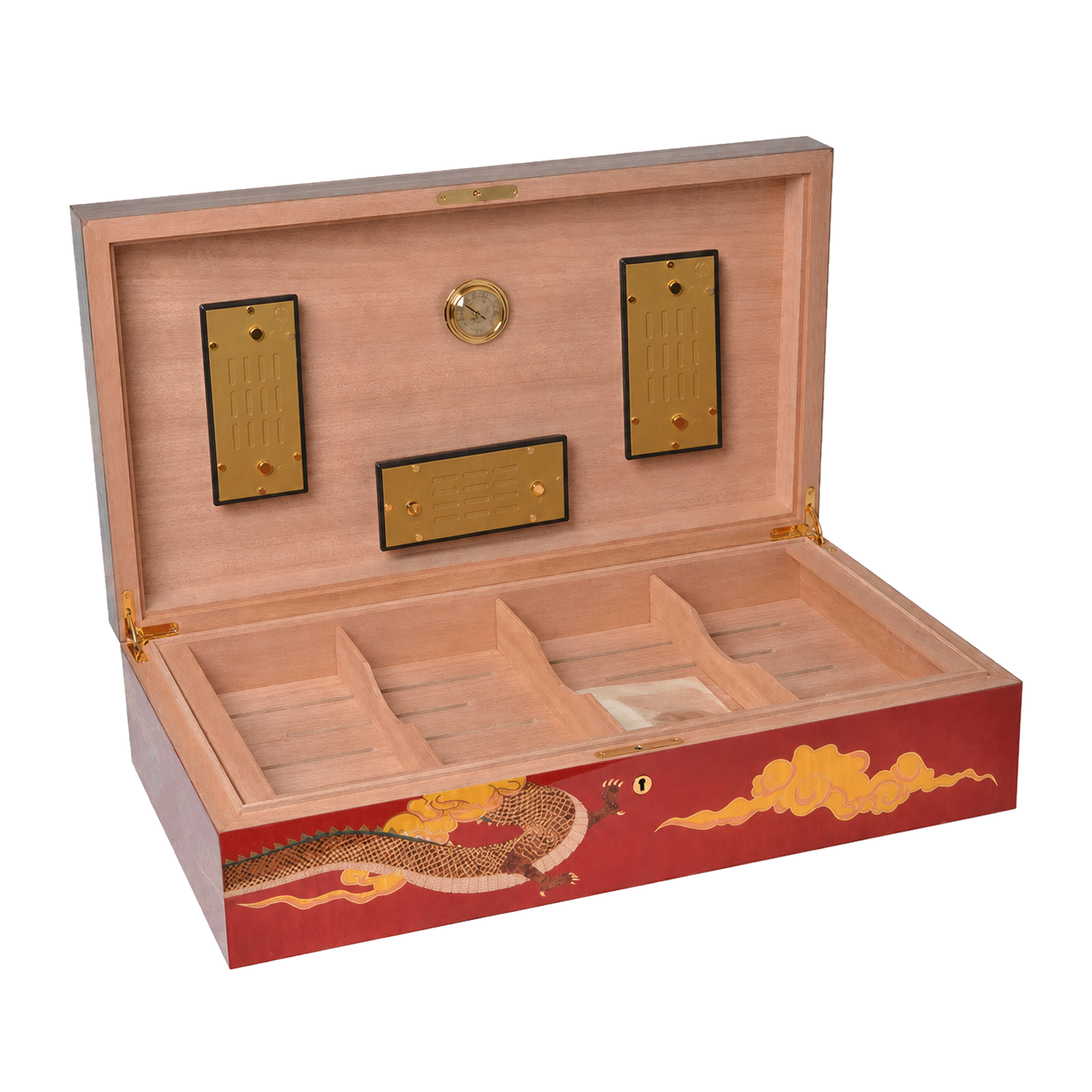 Humidor Elie Bleu Red Dragon – 250 cigares