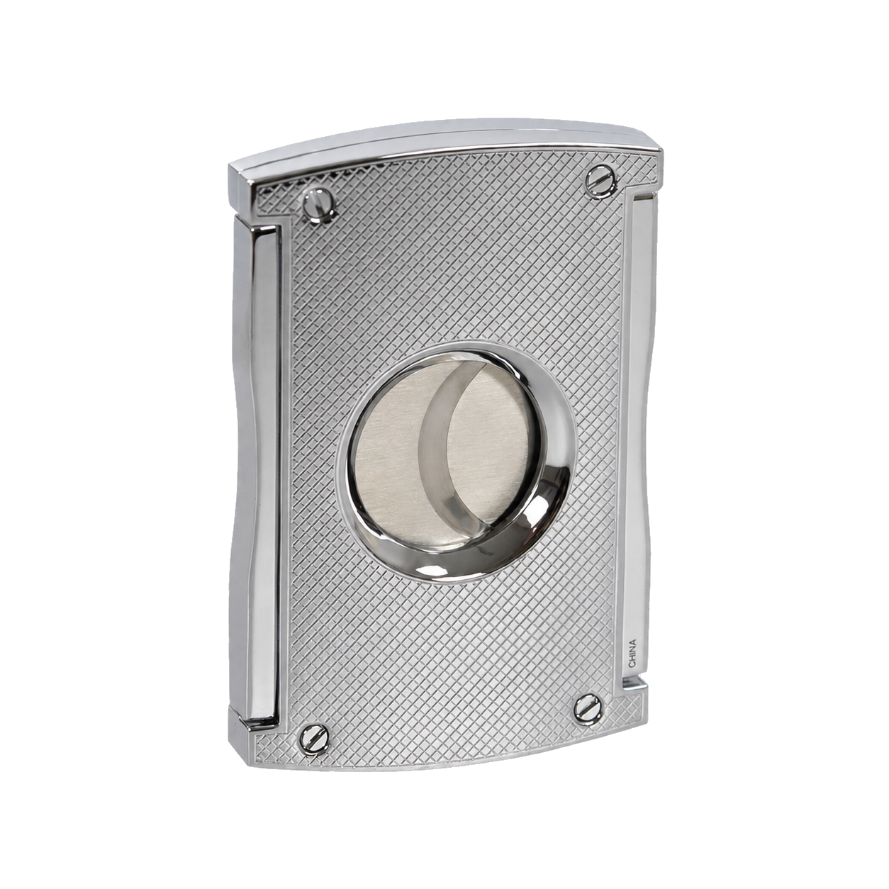 Coupe-cigare S.T. Dupont Maxijet Chrome Quadrillé