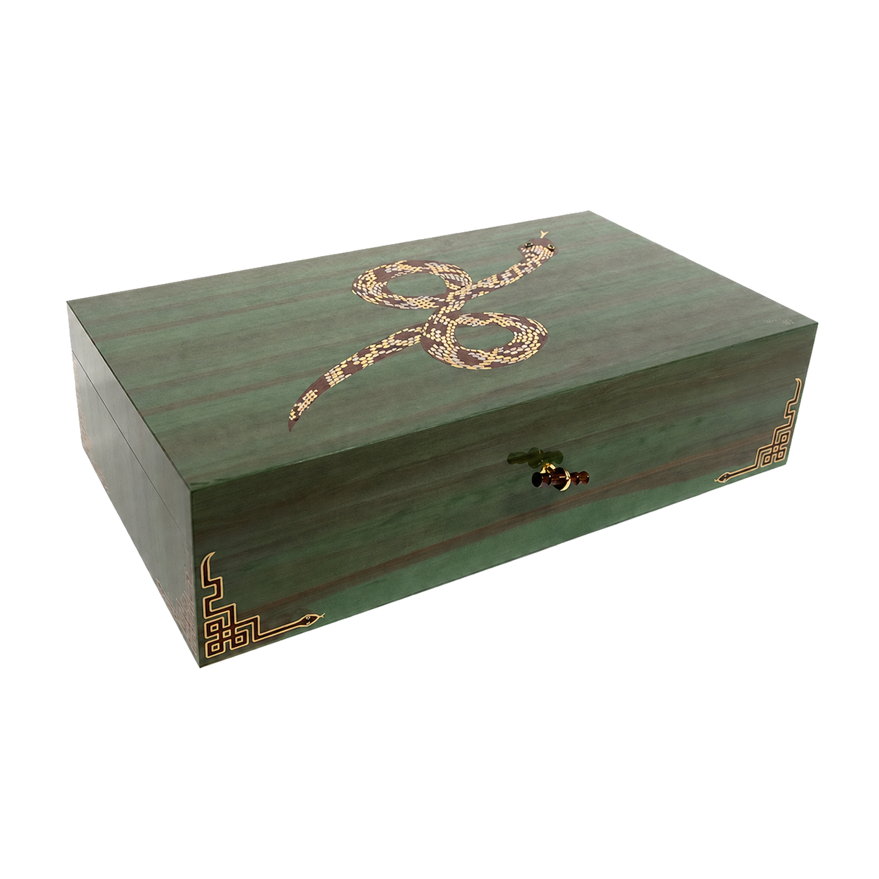 Humidor Elie Bleu Serpent – 250 cigares