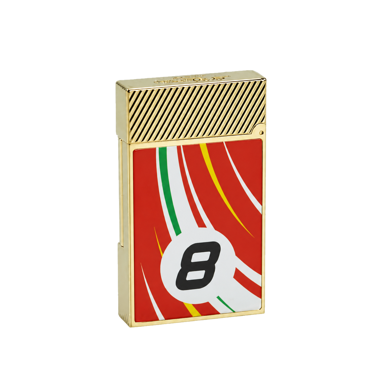Briquet S.T. Dupont Ligne 2 Cling 24h du Mans Red/Gold
