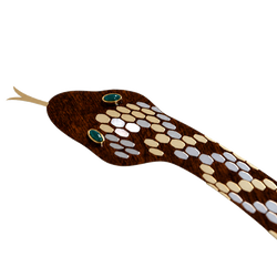 Humidor Elie Bleu Serpent – 250 cigares