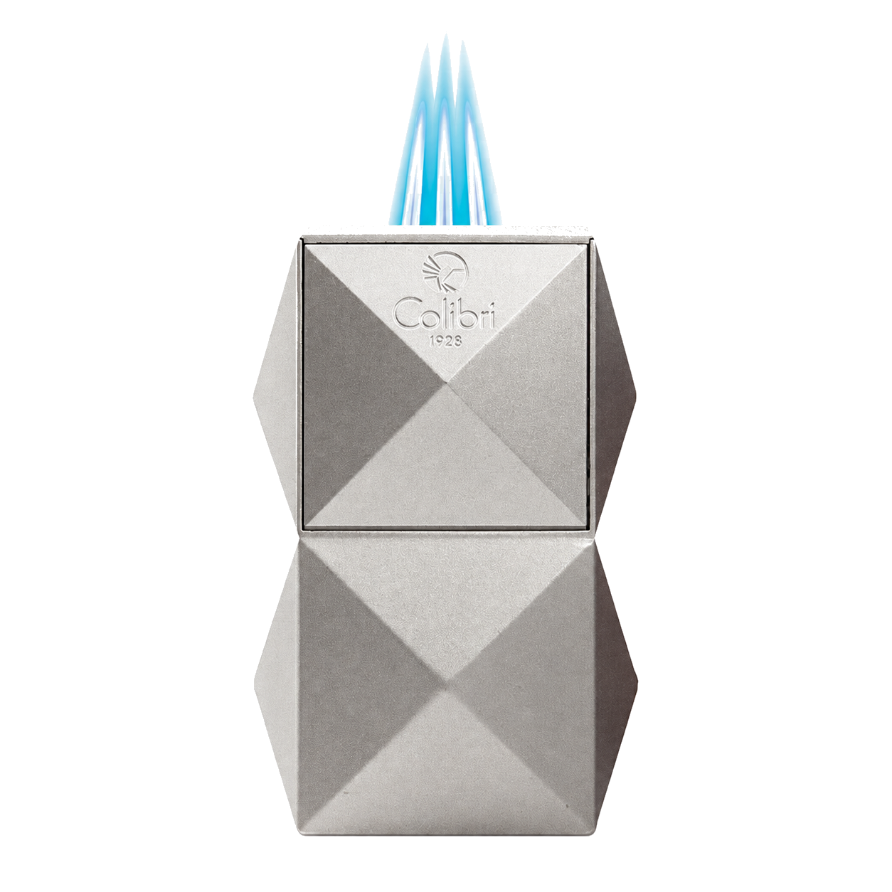 Briquet Colibri Quasar Argent LI710T2