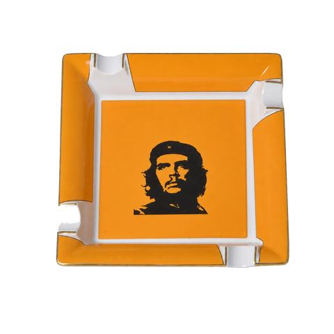 Cendrier Elie Bleu Che Jaune 4 cigares