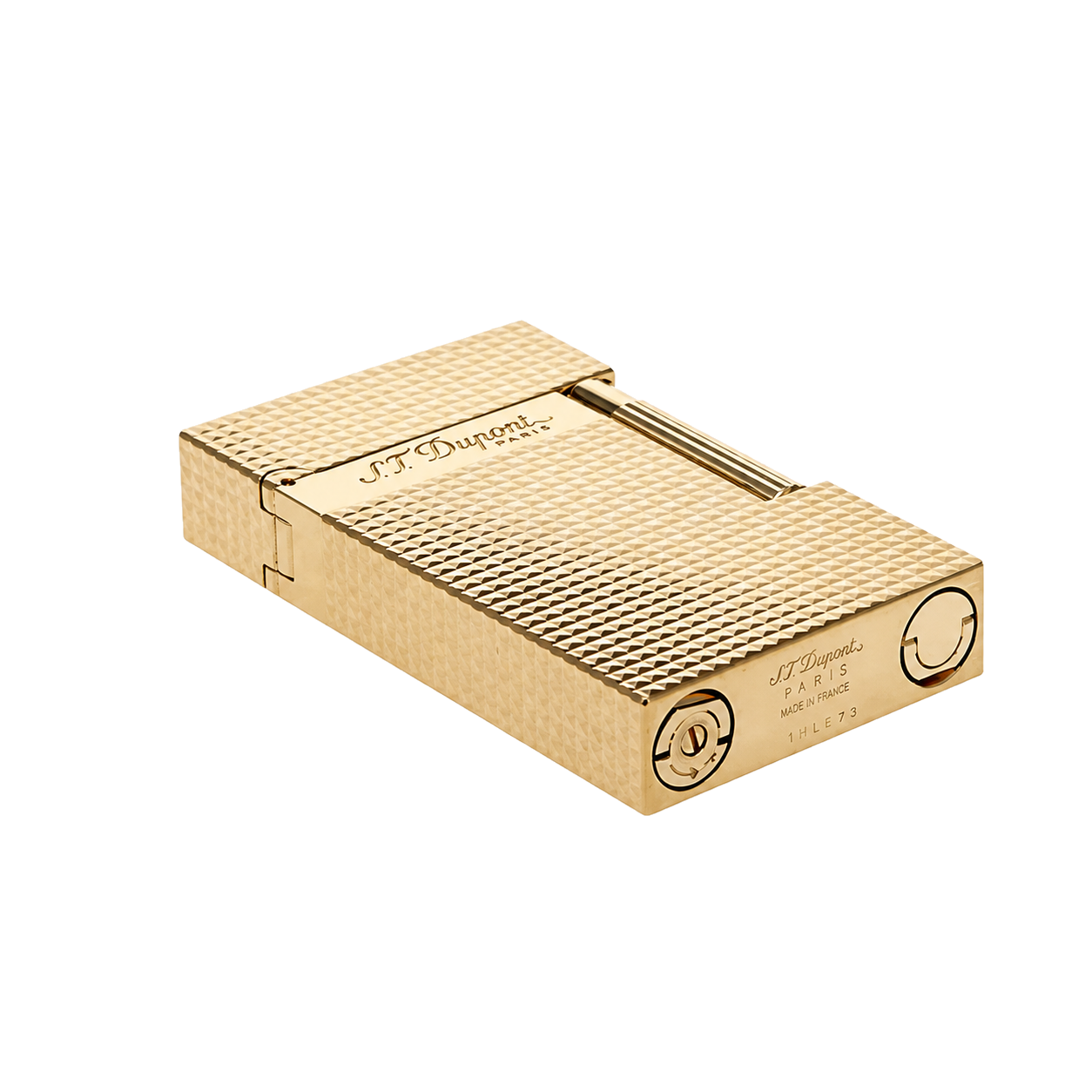 Briquet S.T. Dupont Ligne 2 Finition Or Jaune
