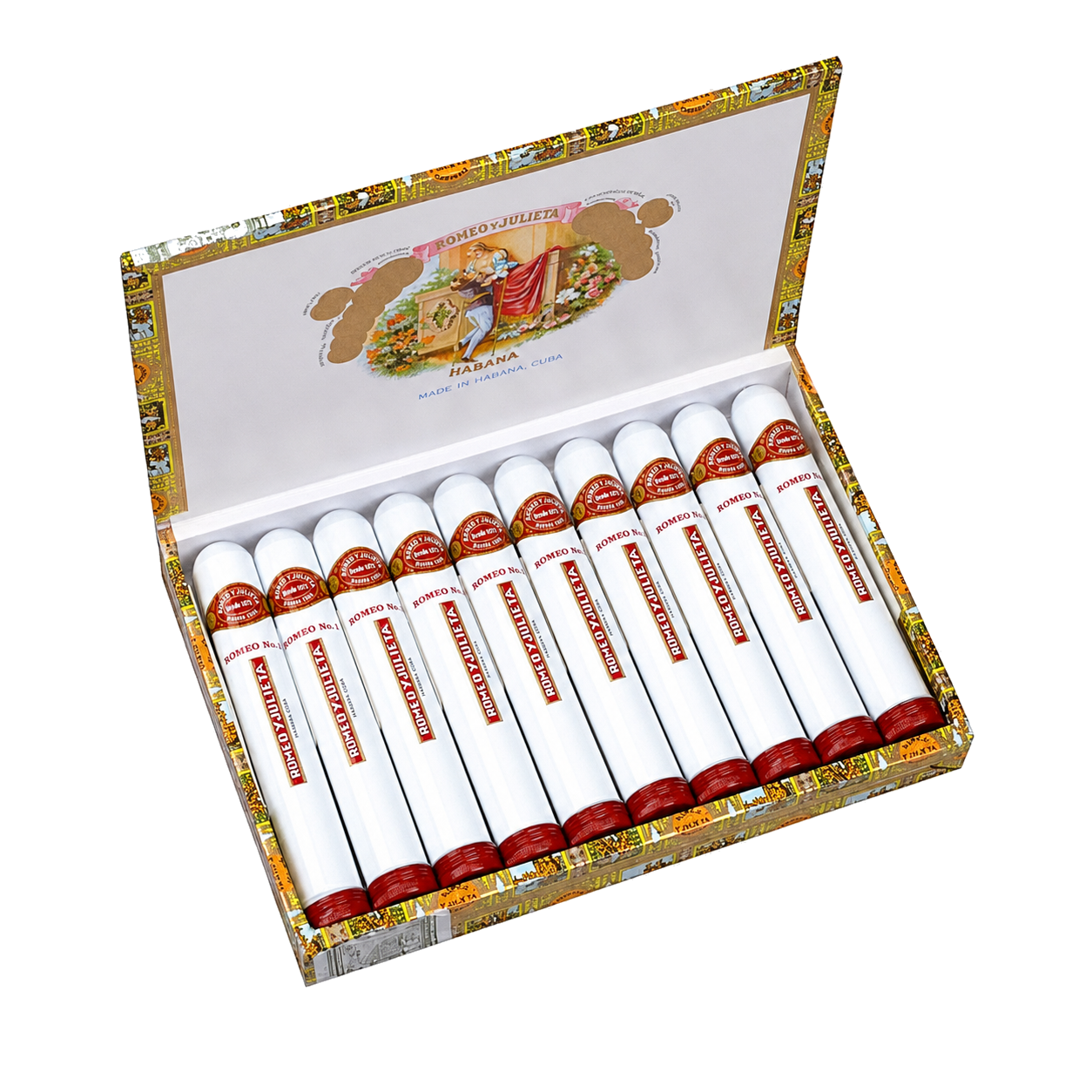 Romeo y Julieta No. 2 Tubos (10)