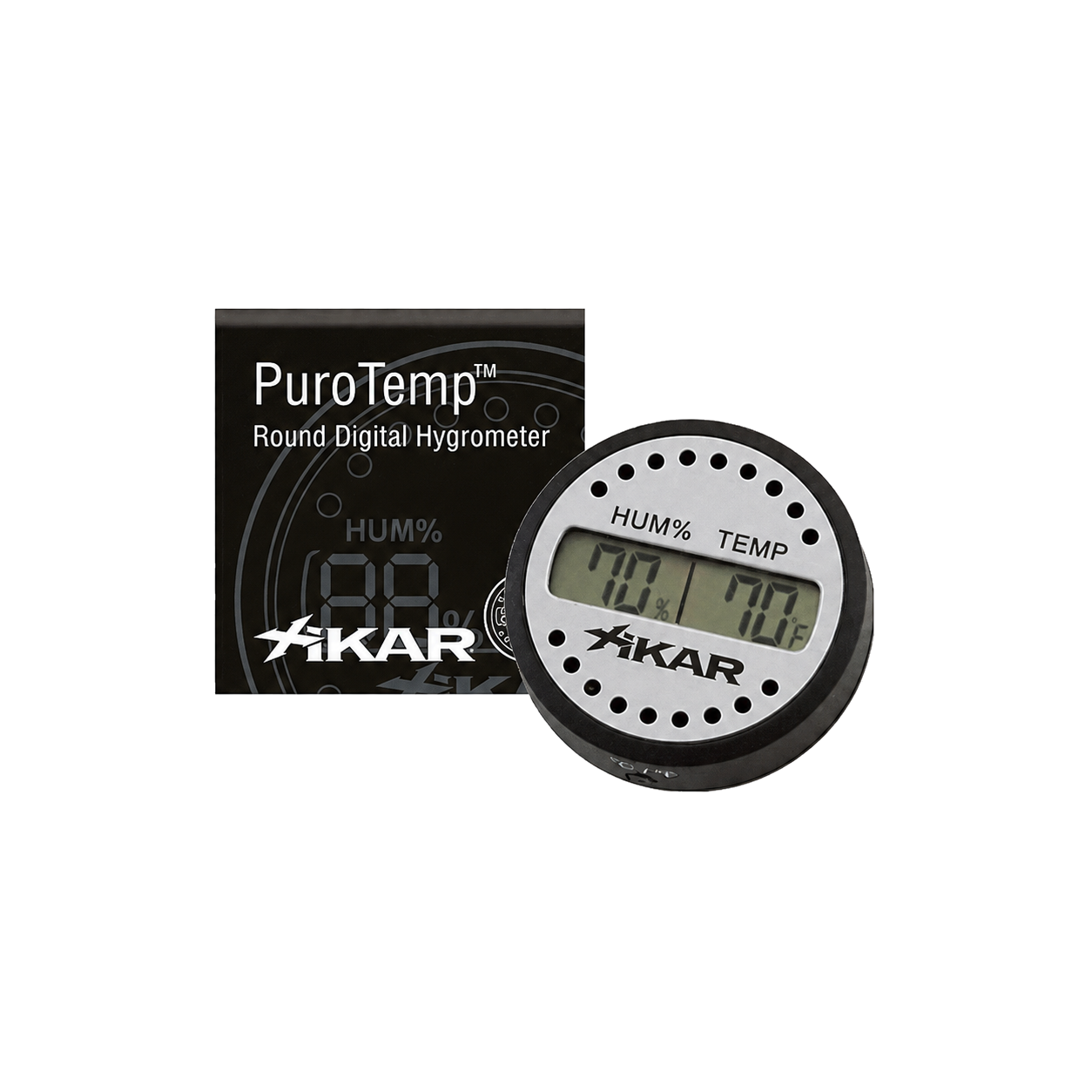 PuroTemp Hygromètre Numérique Rond