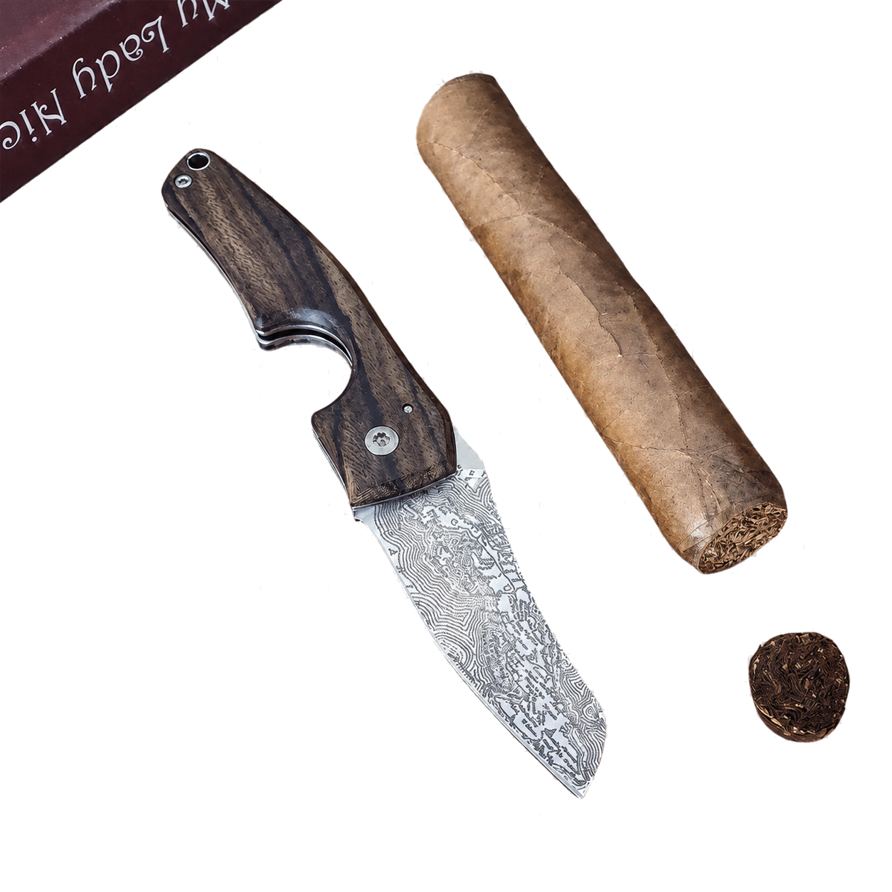 Coupe-cigare Les Fines Lames Le Petit Compass Cuba Ziricote