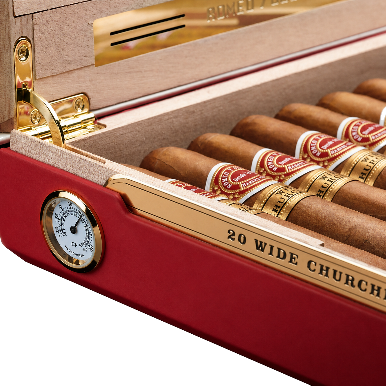Travel Humidor Romeo y Julieta Wide Churchill (20)