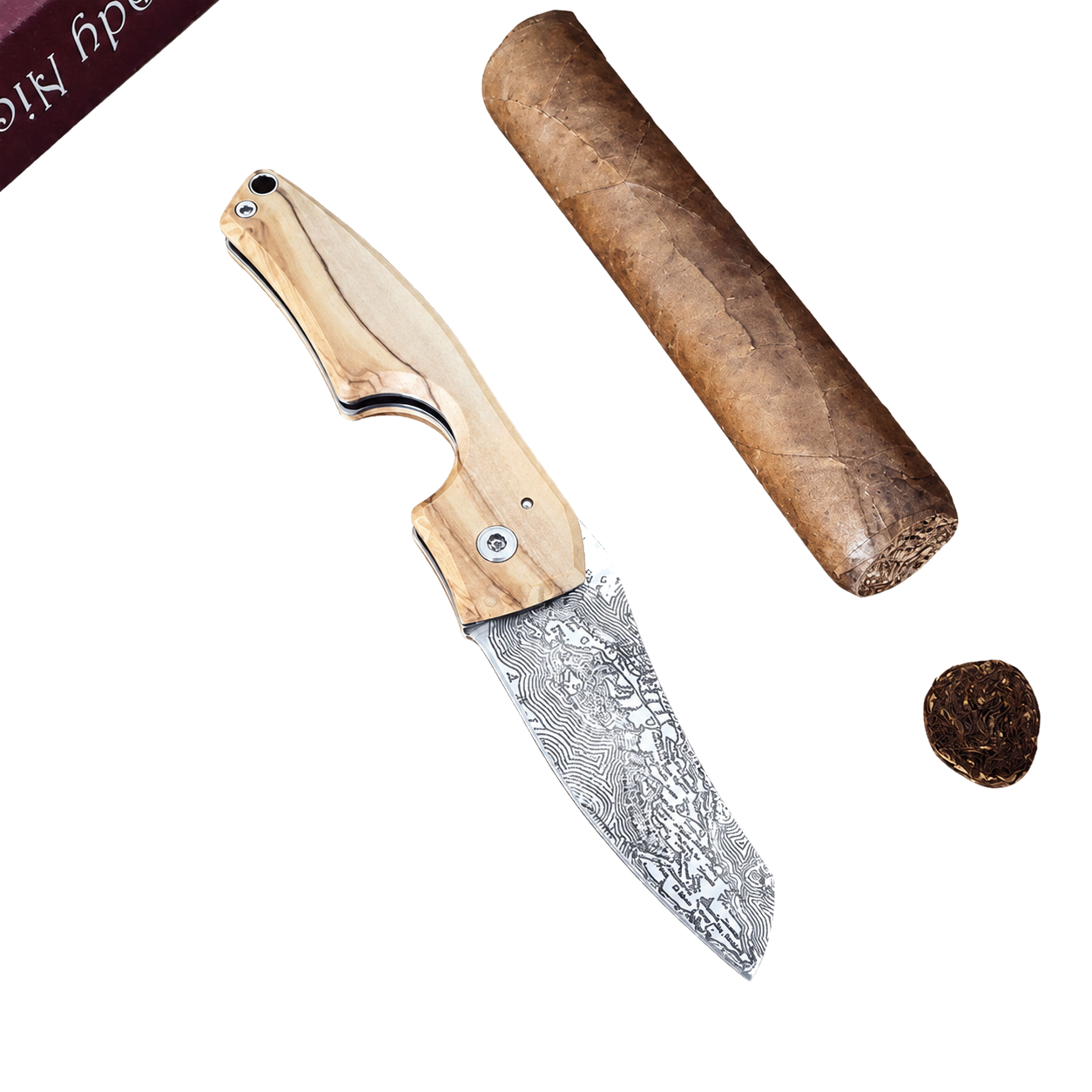 Coupe-cigare Les Fines Lames Le Petit Compass Cuba Olivier