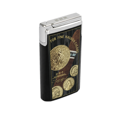 Briquet Elie Bleu Jet J15 Médaille Noir
