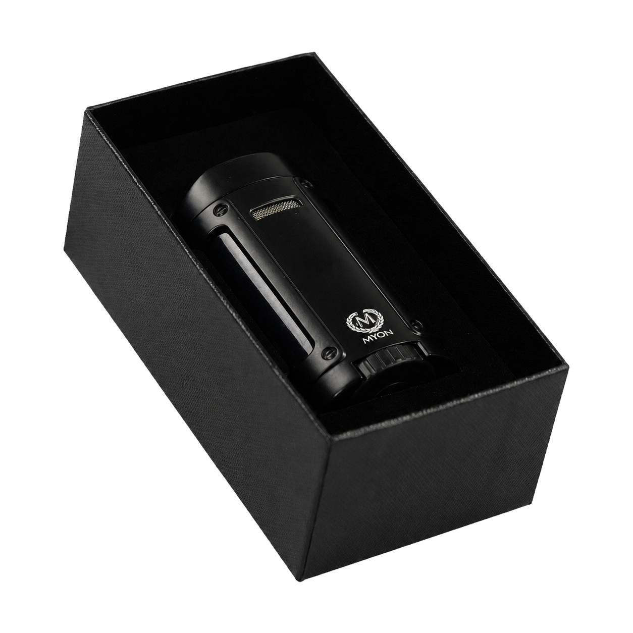 Briquet Myon 4 Jet Racing Noir