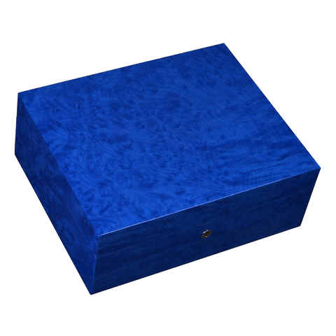 Humidor Elie Bleu Madrona Bleu – 75 cigares