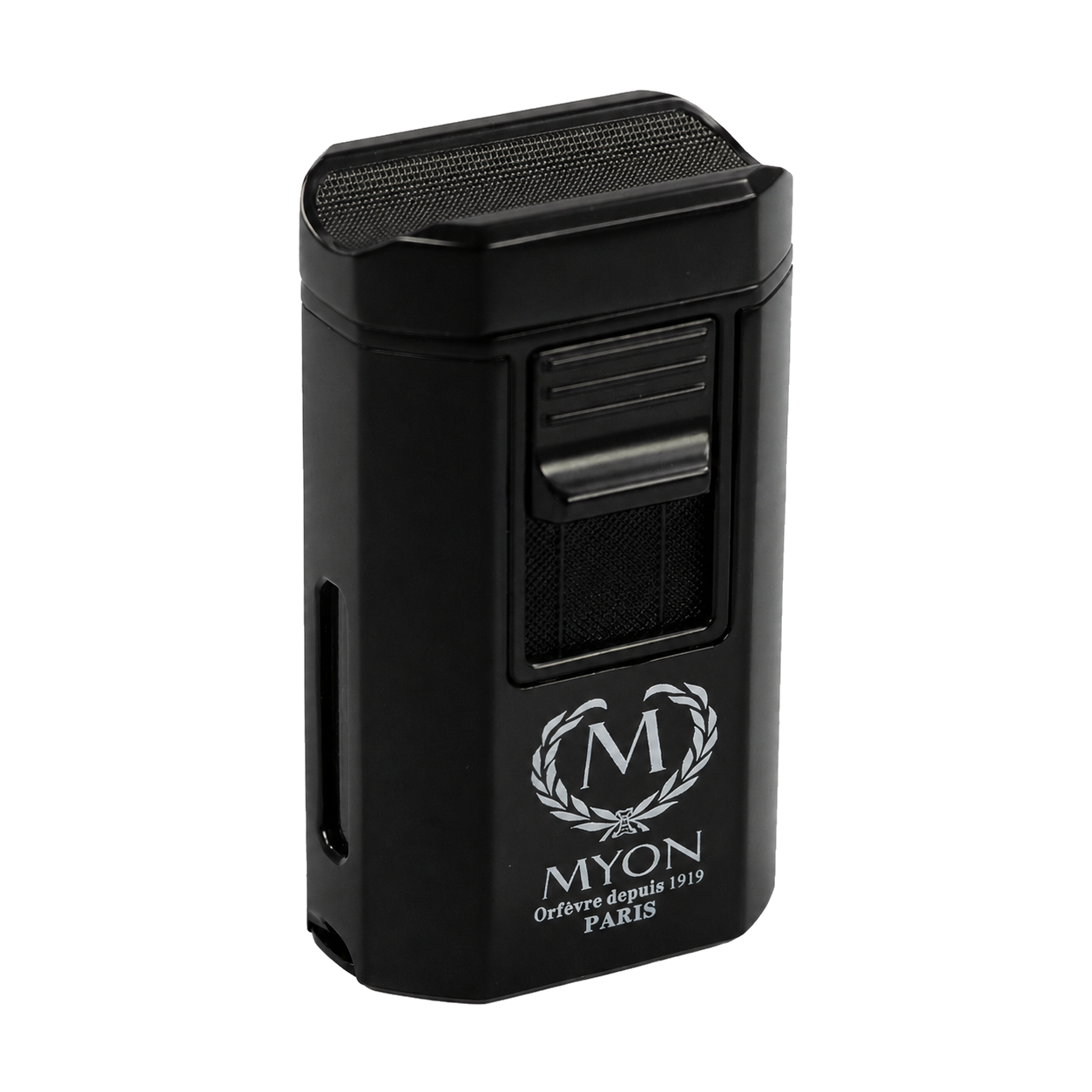 Briquet Myon 4 Jet 2 Coupeurs Noir