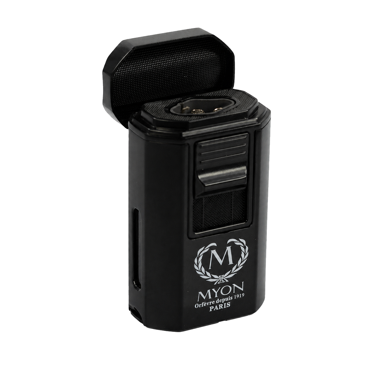Briquet Myon 4 Jet 2 Coupeurs Noir