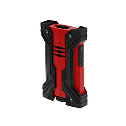 Briquet S.T. Dupont Défi Xxtreme noir et rouge mat