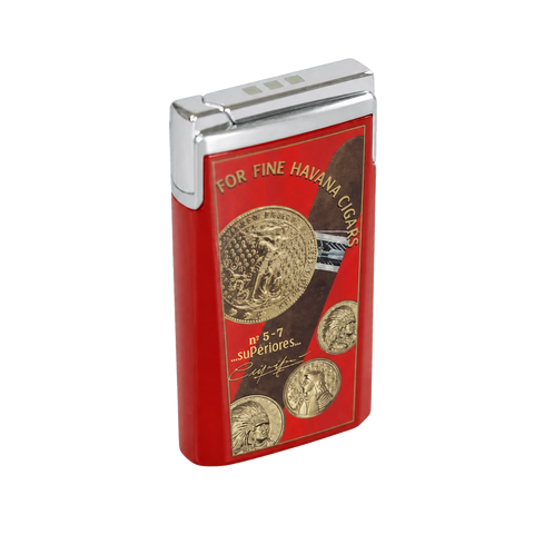 Briquet Elie Bleu Jet J15 Médaille Rouge