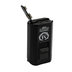 Briquet Myon 4 Jet 2 Coupeurs Noir