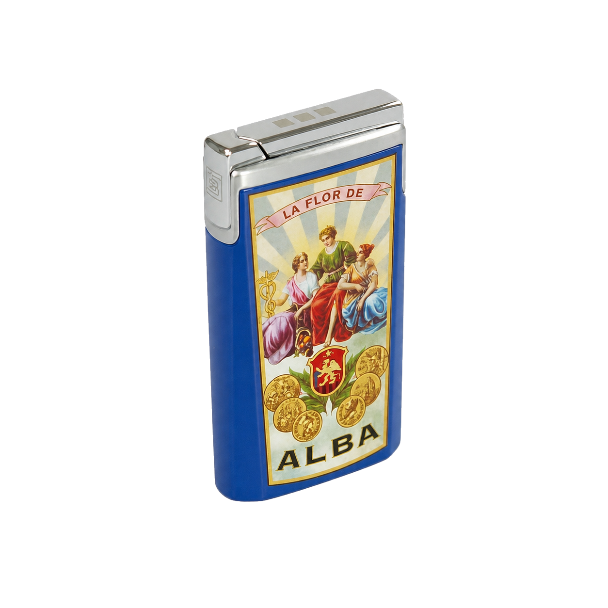 Briquet Elie Bleu Jet J15 Alba Bleu