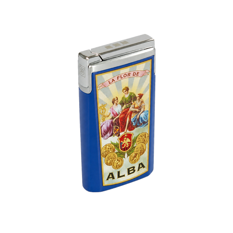 Briquet Elie Bleu Jet J15 Alba Bleu