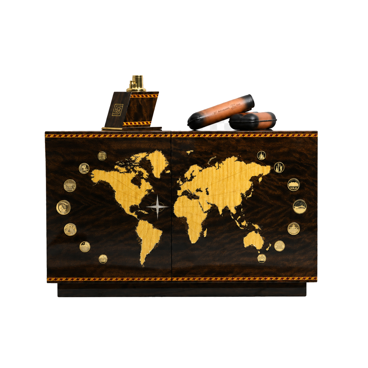 Humidor Elie Bleu 45ème anniversaire – 350 cigares