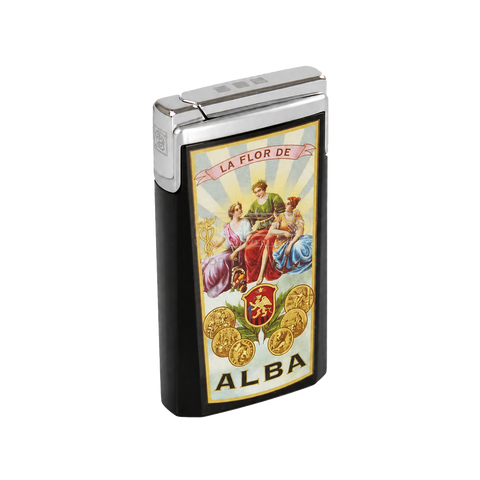 Briquet Elie Bleu Jet J15 Alba Noir