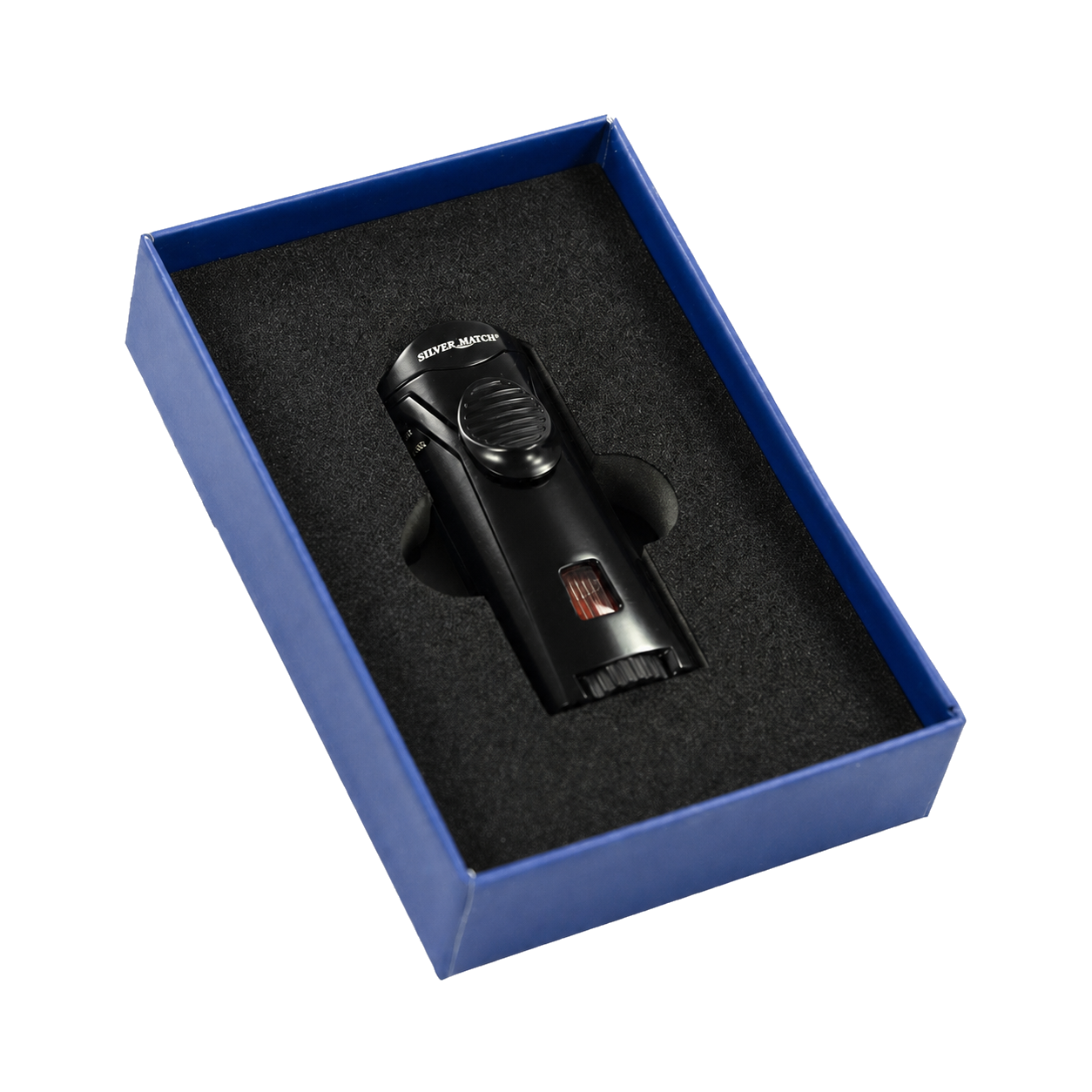 Briquet Silver Match Single Torch