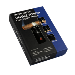 Briquet Silver Match Single Torch