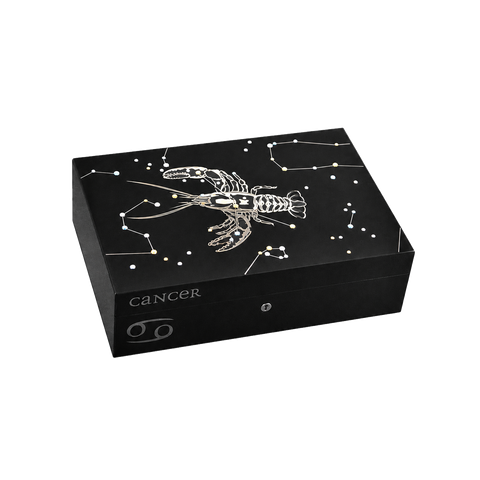 Humidor Elie Bleu Zodiaque Cancer Noir – 110 cigares