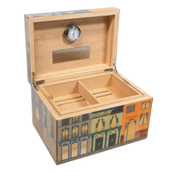 Humidor Elie Bleu Casa Cubana Le Parisien Nuit – 75 cigares