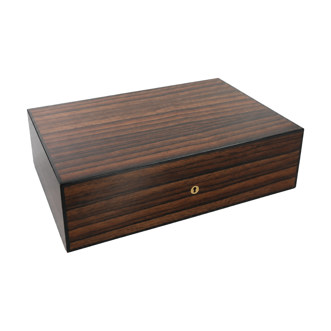 Humidor Elie Bleu Ebène de Macassar – 110 cigares
