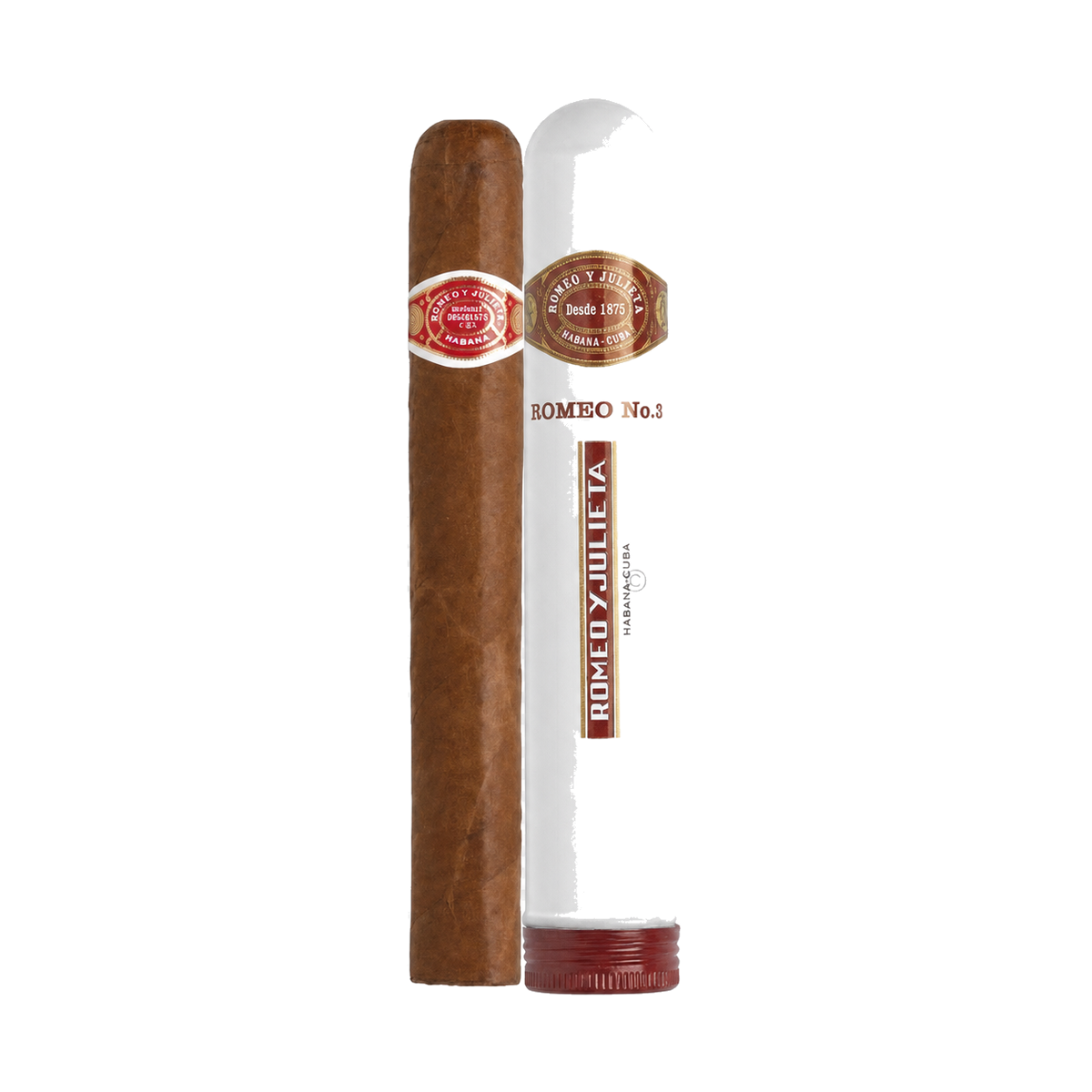 Romeo y Julieta No. 3 Tubos (10)