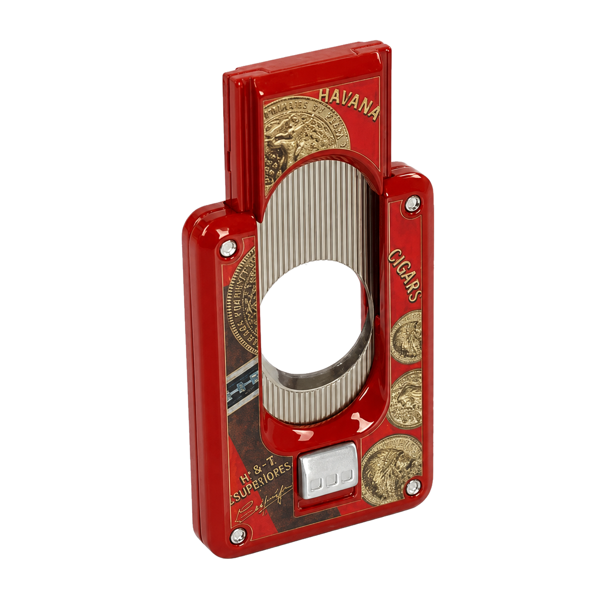 Coupe-cigare Elie Bleu Médaille Rouge