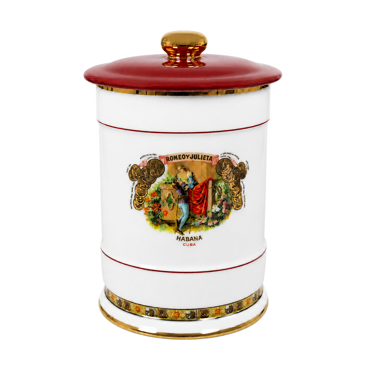 Habanos Romeo y Julieta Jar Humidor – 25 Cigars - 4
